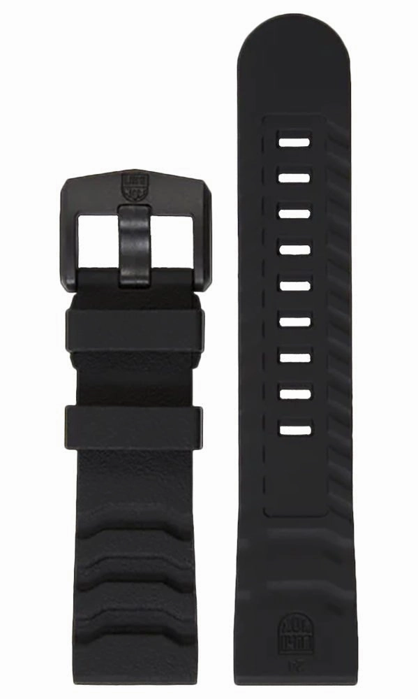 Luminox Navy SEAL CARBONOX Black Dial Black Rubber Strap Date Divers Quartz Mens Watch XS.3601