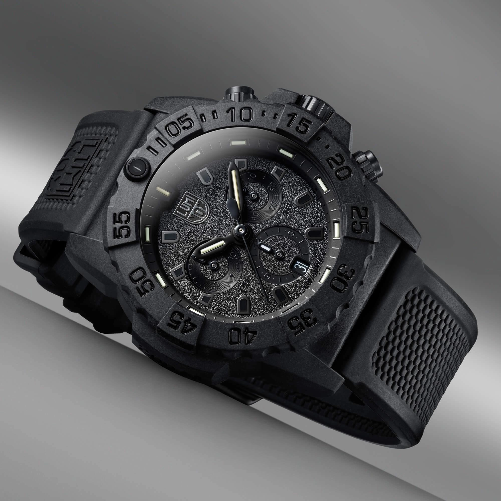 Luminox Navy SEAL Chronograph Men's Black Watch | 3581.BO