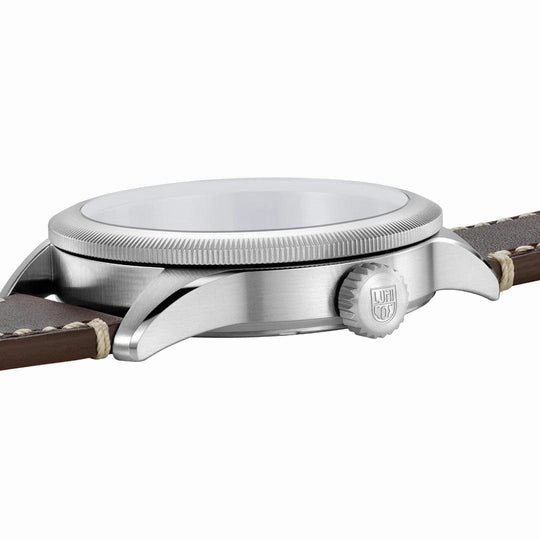 Luminox PC38 Lightning Pilot Brown Leather Strap Men's Watch XA.9521