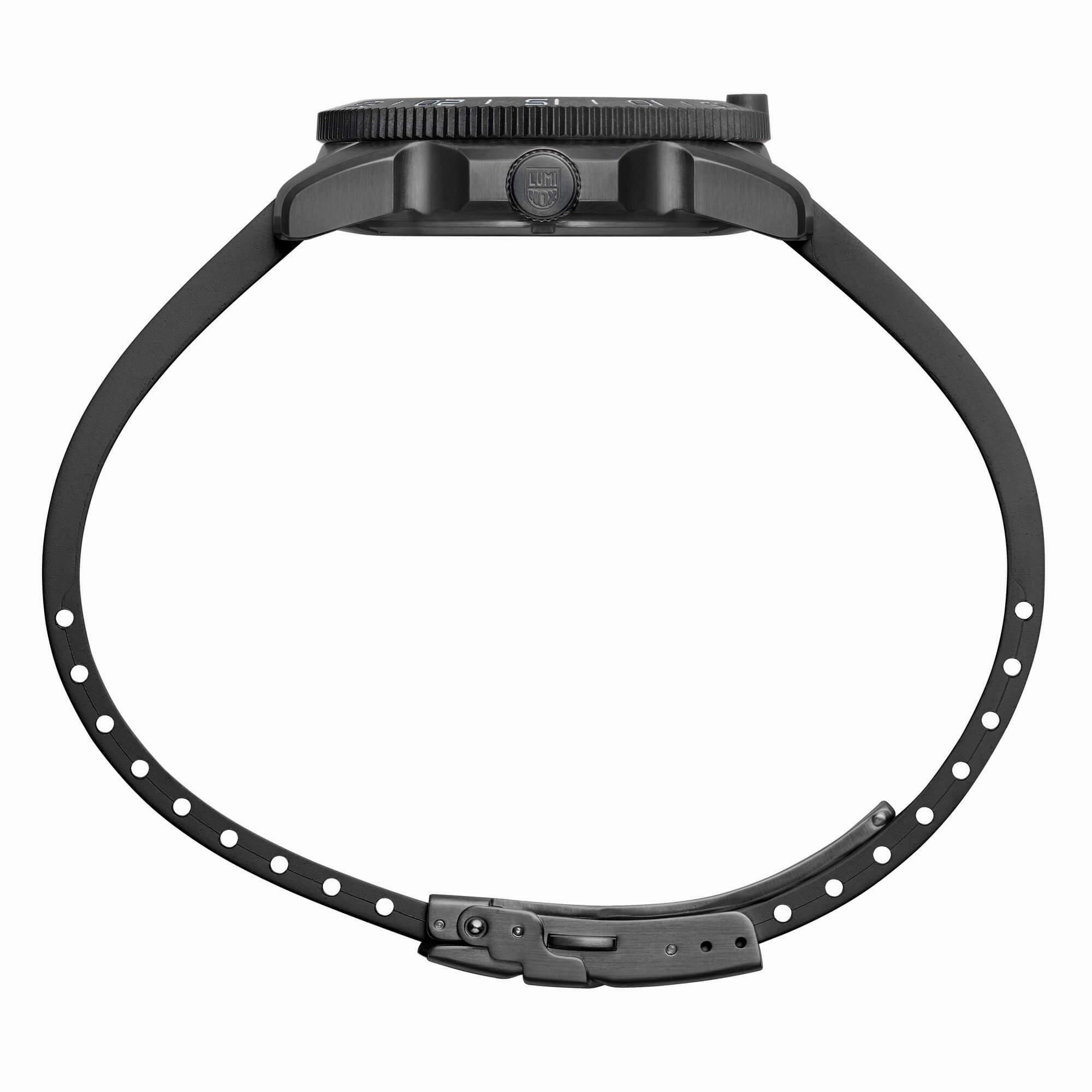 Luminox Unisex Watch - Pacific Diver Ripple Date White Dial Black Rubber Strap | XS.3127M