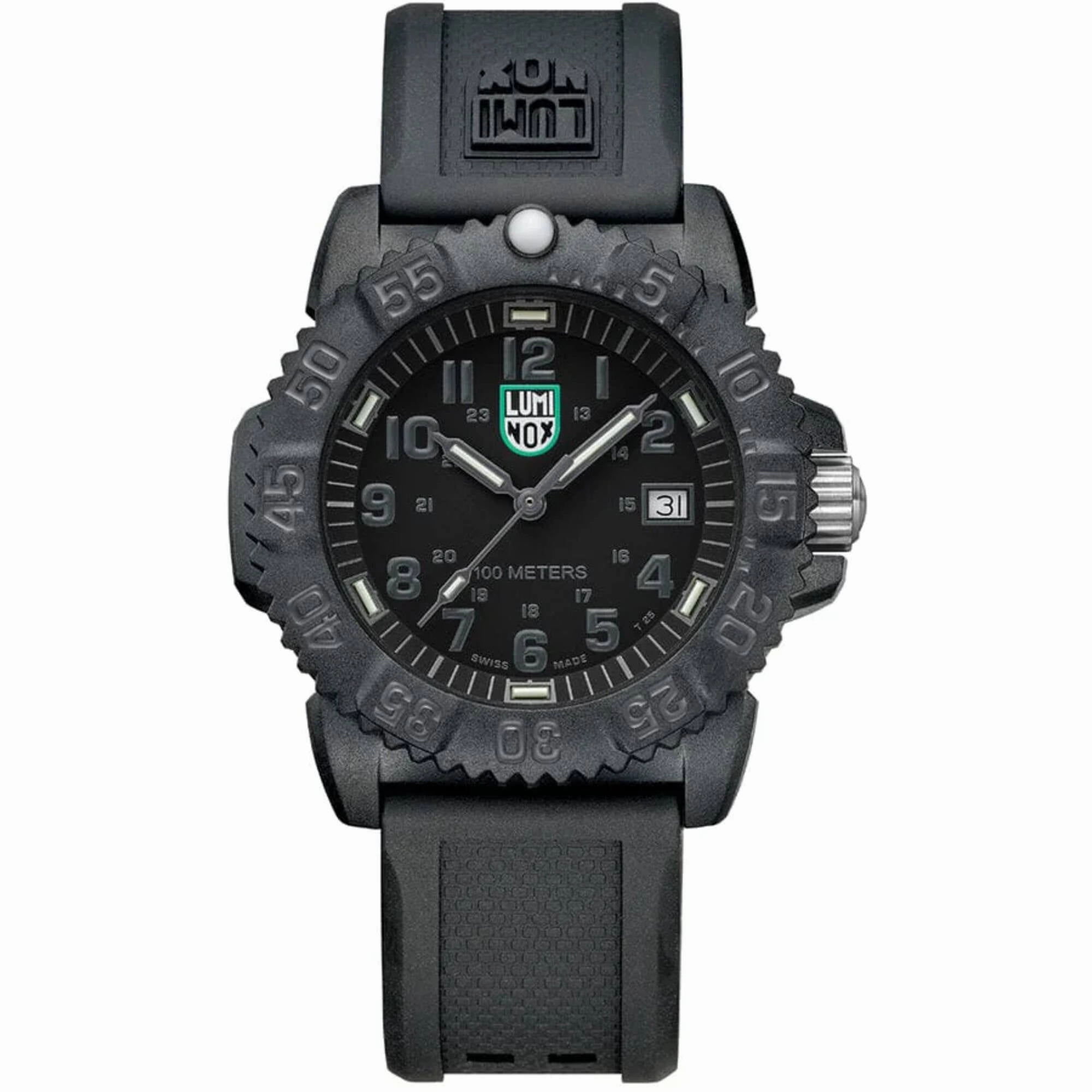 Luminox Unisex Watch G Sea Lion Rotating Bezel Black Polyurethane Strap X2.2072