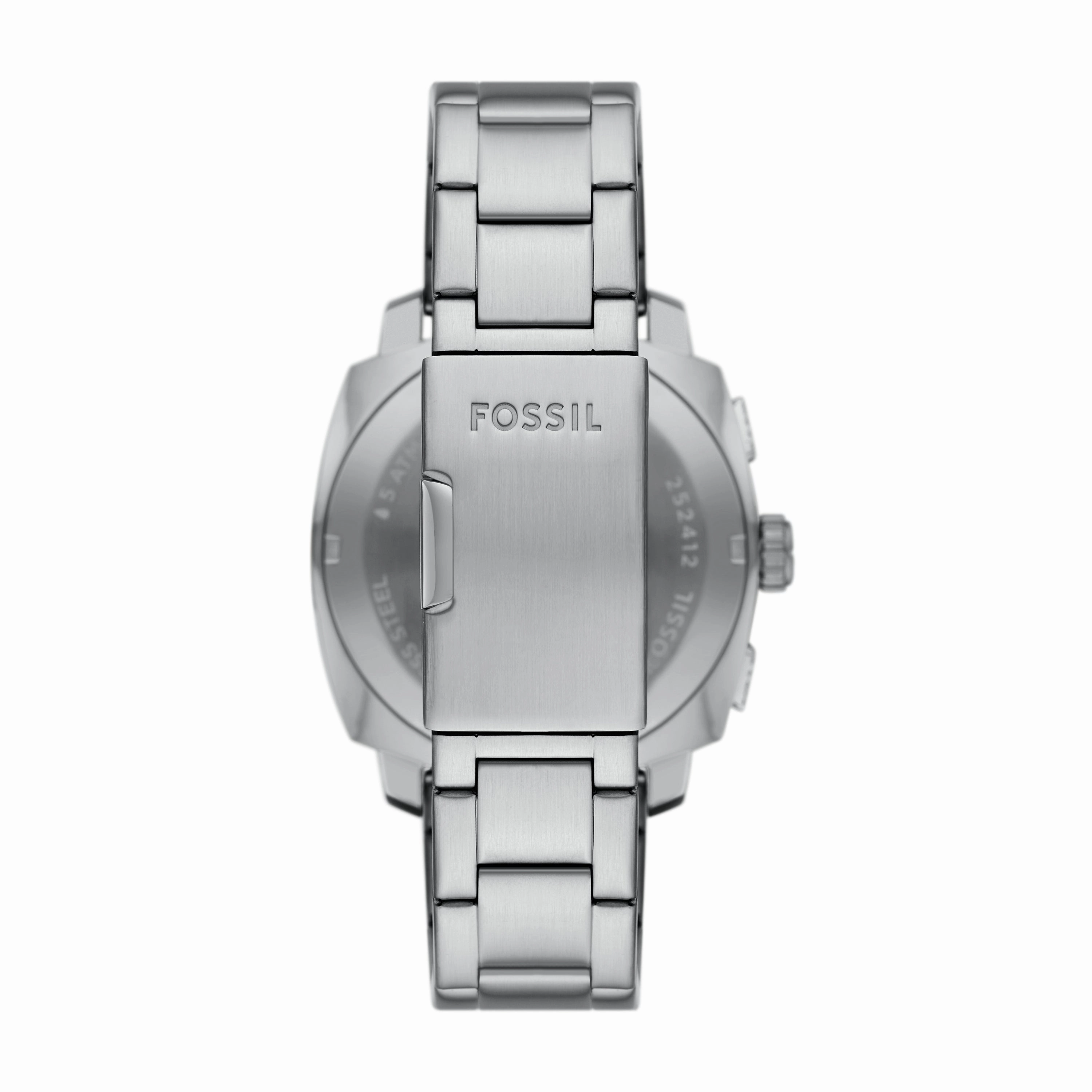 Machine Chronograph Stainless Steel Watch