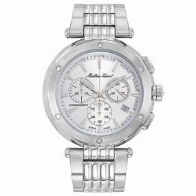 Mathey Tissot Men's Neptune Chrono Black Dial Watch