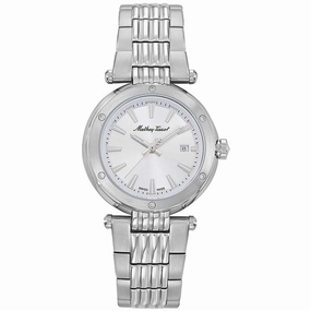 Mathey Tissot Women's Watch - Neptune Silver Dial Stainless Steel Bracelet | D912AI