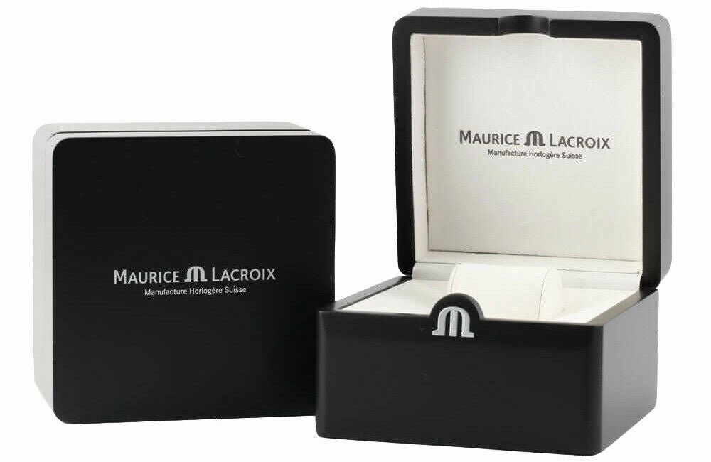 Maurice Lacroix Fiaba Stainless Steel Diamonds Mother-of-Pearl Dial Date Quartz Womens Watch FA1003-SD502-170-1