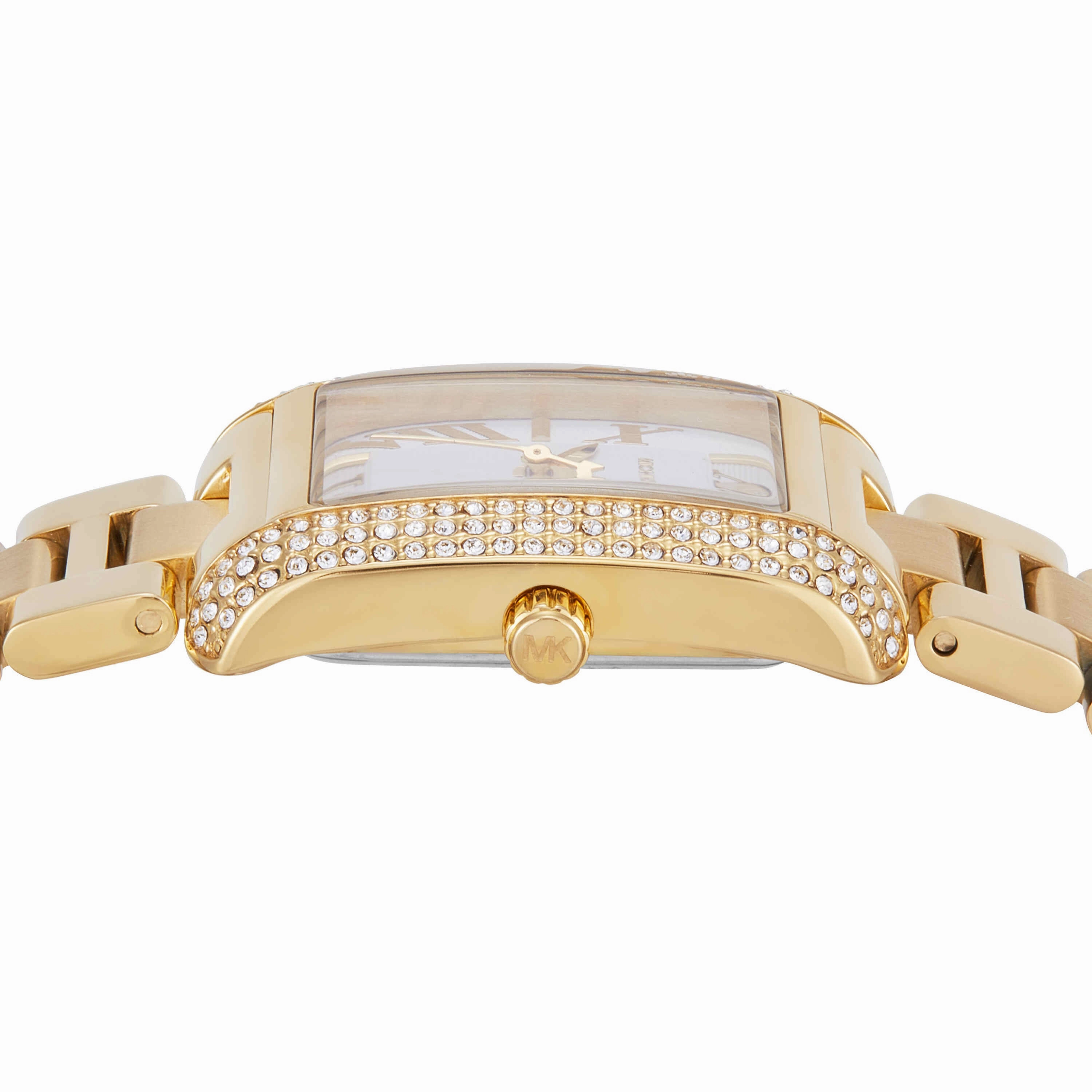 Michael Kors Emery Gold Tone Analogue Watch MK4837SET