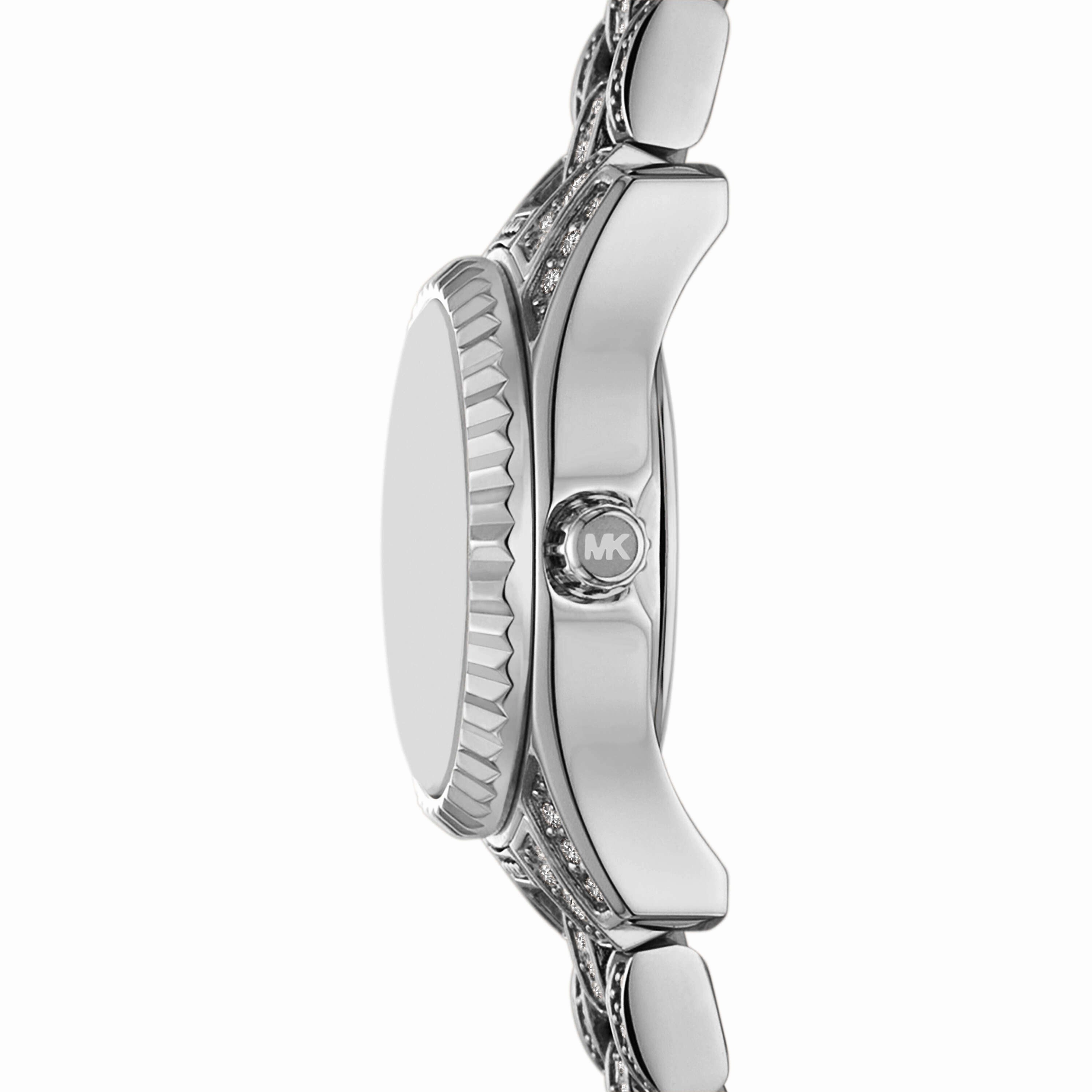 Michael Kors Lexington Silver Tone Analogue Watch MK4864