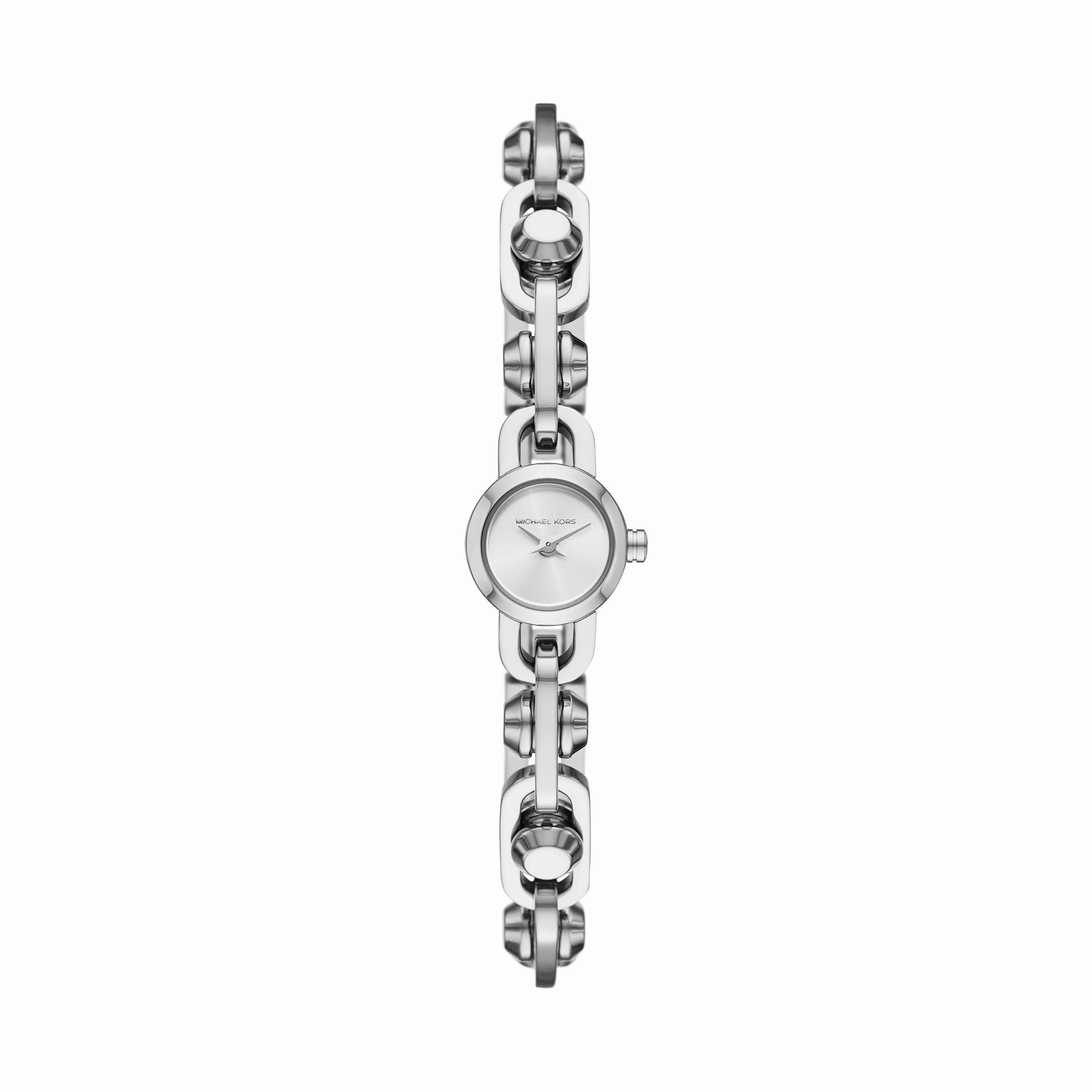 Michael Kors Mk Astor Link Silver Tone Analogue Watch MK4872