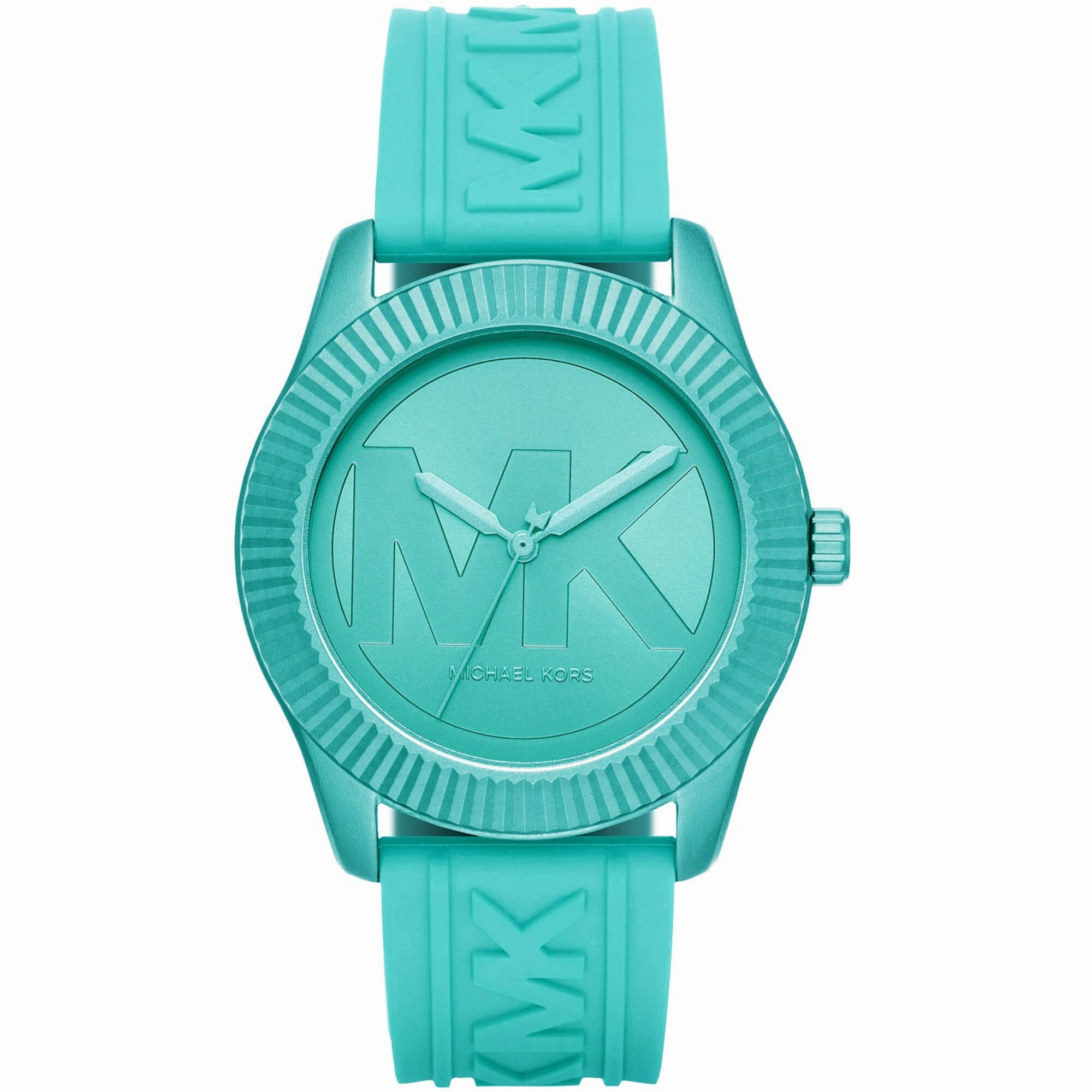 Michael Kors Women's Watch - Maddye Quartz Blue Dial Rubber Strap | MK6804
