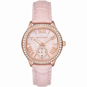 Michael Kors Women's Watch - Sage Pav Pink Mother of Pearl Dial Pink Strap | MK4820
