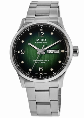 Mido Multifort M Chronometer Green Dial Steel Men's Watch M038.431.11.097.00