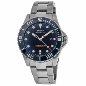 Mido Ocean Star 600 Chronometer Blue Dial Steel Men's Watch M026.608.11.041.01
