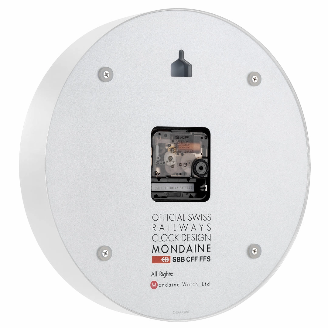 Mondaine Official Swiss Railways Wall Clock A990.CLOCK.10SBB