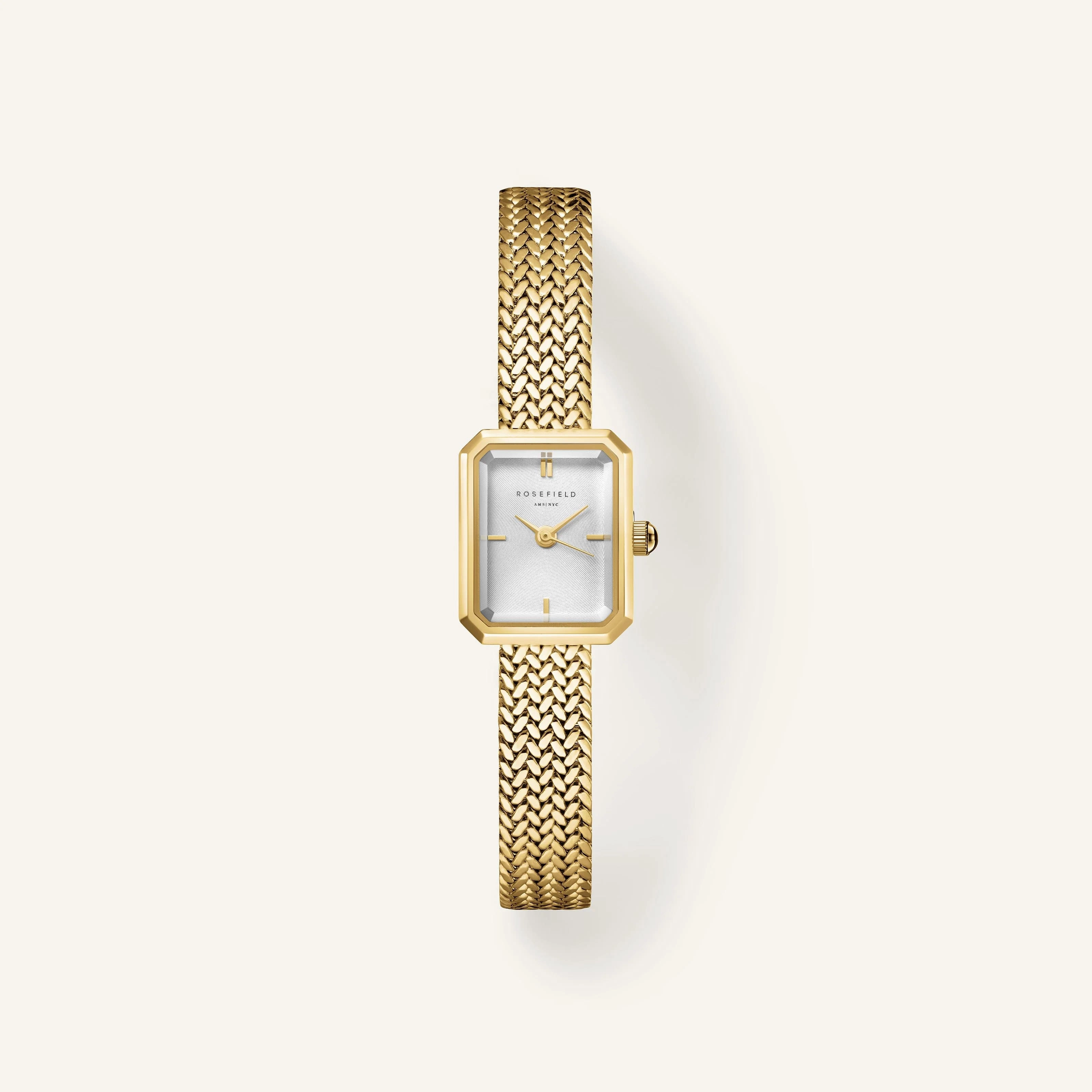 Montre Rosefield Mini Octagon Or M01