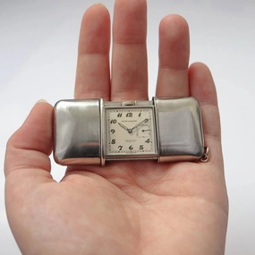 Movado Chronometer "Ermeto" travel clock