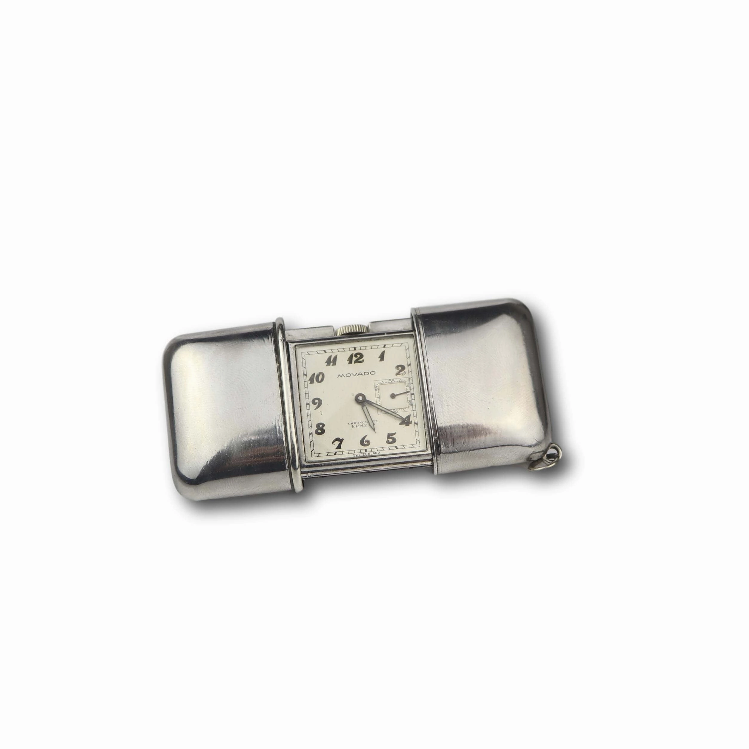 Movado Chronometer "Ermeto" travel clock