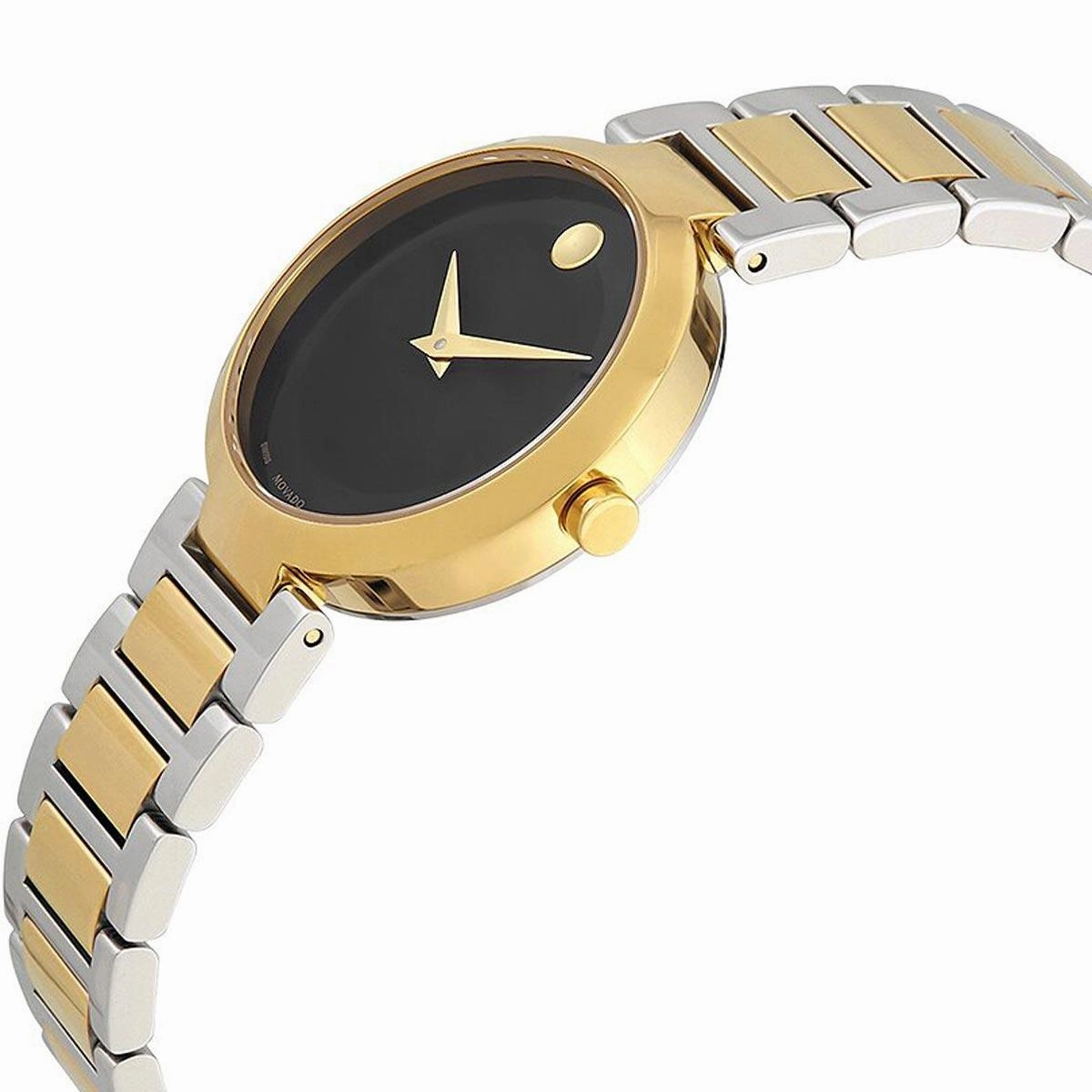 Movado Women's Swiss Quartz Watch - Modern Classic Two Tone Bracelet | 0607102