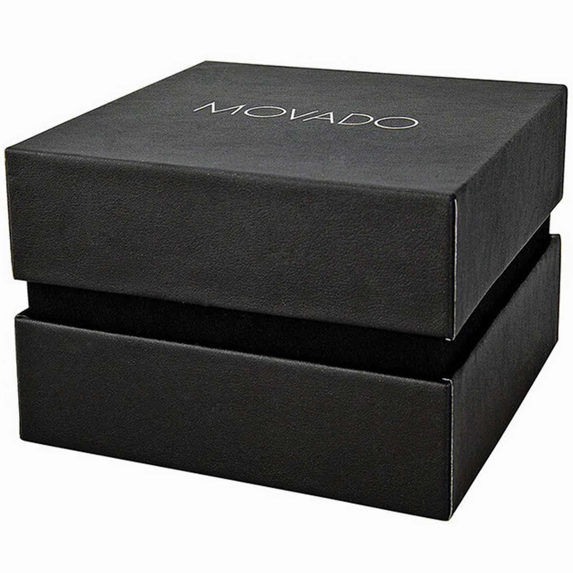 Movado Women's Watch - Museum Classic Silver Tone Case Blue Dial Strap | 0607318