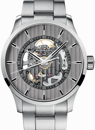 Multifort Skeleton Vertigo Rhodium Ref. M038.436.11.031.00