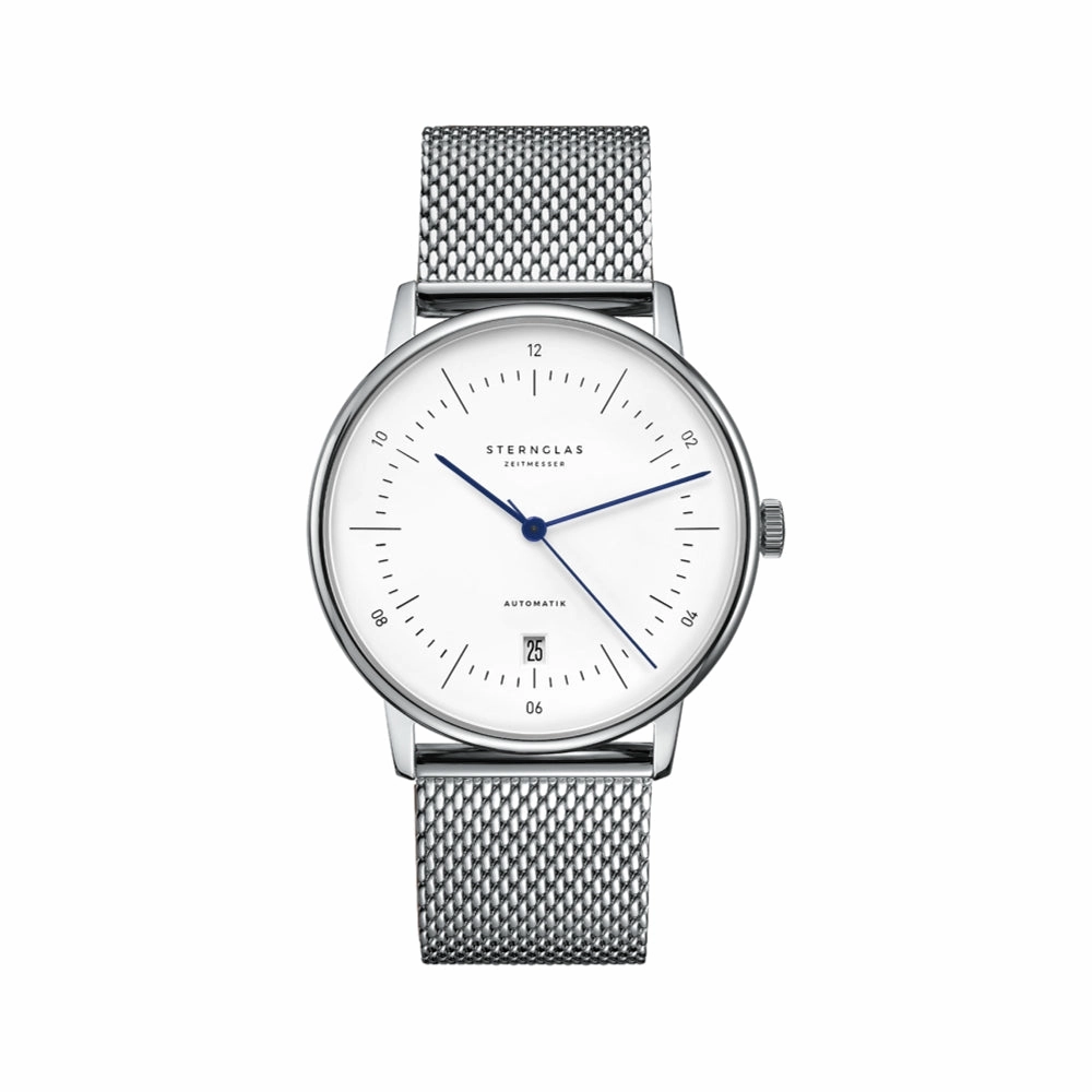Naos Automatik 38mm - White on Bracelet