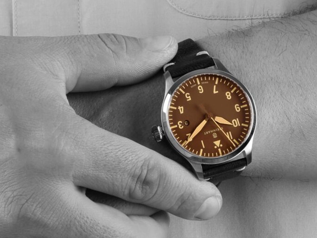 Nav B-Uhr 42 A-Muster Vintage Brown