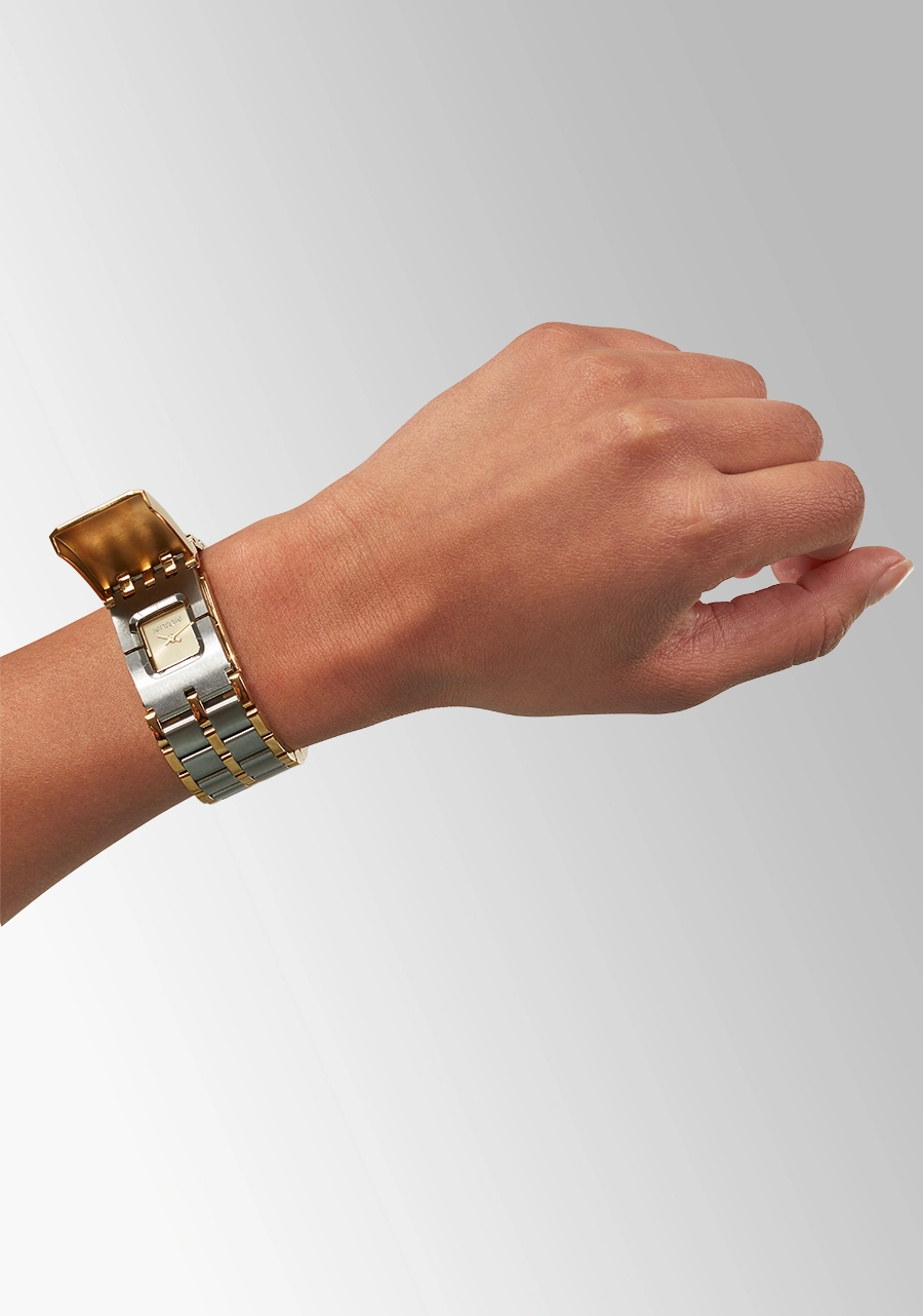 Nixon Confidante Stainless Steel Gold Dial Womens Watch A1362-1921-00