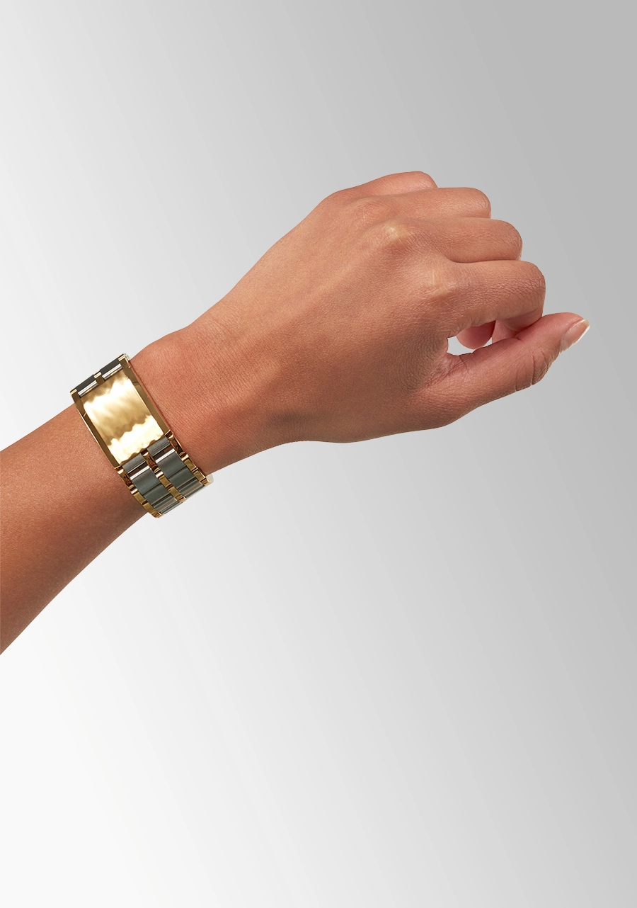 Nixon Confidante Stainless Steel Gold Dial Womens Watch A1362-1921-00