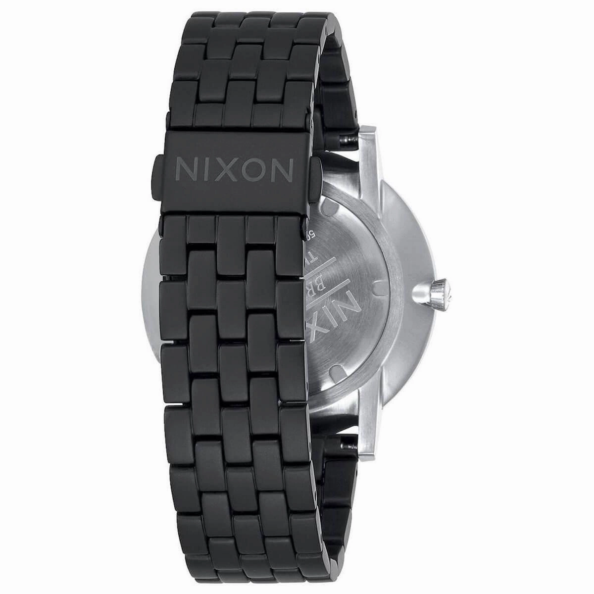 Nixon Unisex Quartz Watch - Porter Black Dial Black Bracelet | A10572541
