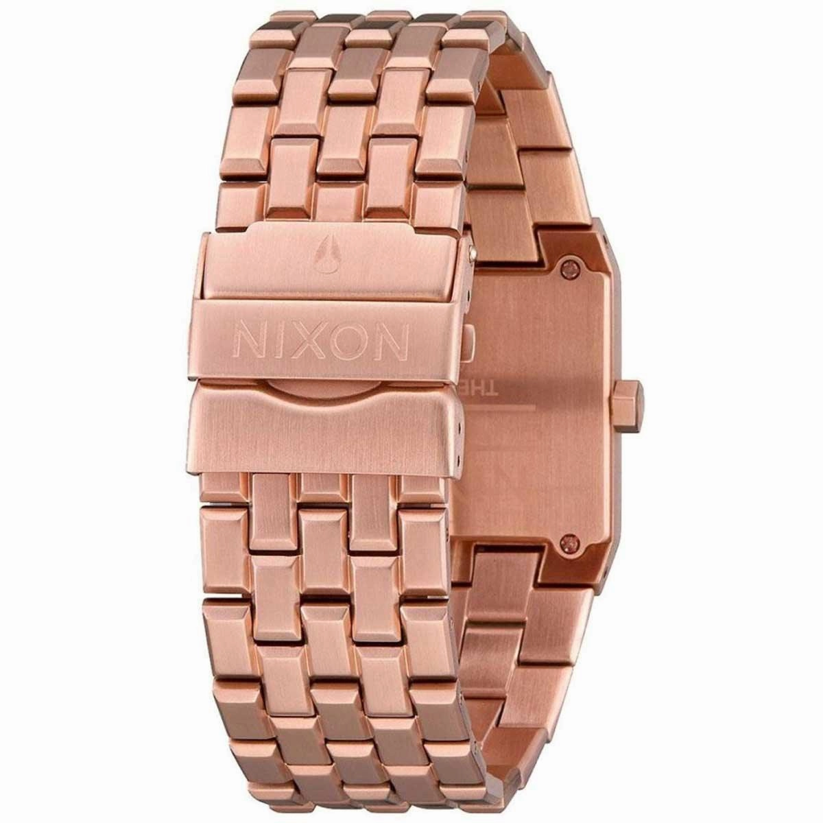 Nixon Women's Japanese Quartz Watch - Ticket Rose Gold Dial Steel Bracelet | A1262897