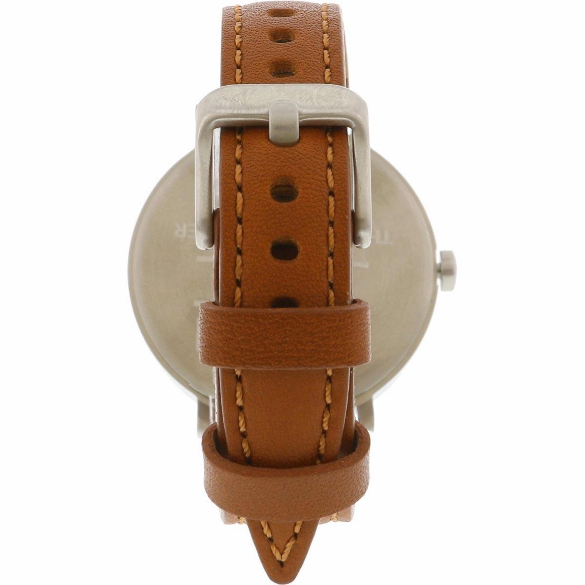 Nixon Women's Quartz Watch - Arrow Black Dial Leather Strap Steel Case | A1091019