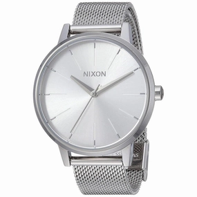 Nixon Women's Quartz Watch - Kensington Milanese Silver Tone Dial Bracelet | A12291920