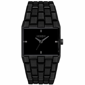 Nixon Women's Quartz Watch - Ticket Black IP Stainless Steel Bracelet | A1262001