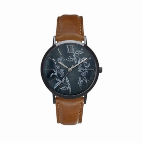 No.27 Camden x Rebecca Vincent "Forget-me-not" Tan Strap