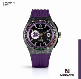 NSquare MultiColoured Series Automatic Watch - 44mm N39.4 Brightening Purple|NSquare MultiColoured?3???? ?a????? 44???3 N39.4 ??|?o???