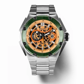 NSQUARE SnakeKing Automatic Watch-46mm N10.9SS Green Magic|NSQUARE ??????3???? ?a?????-46???3  N10.9SS-???????
