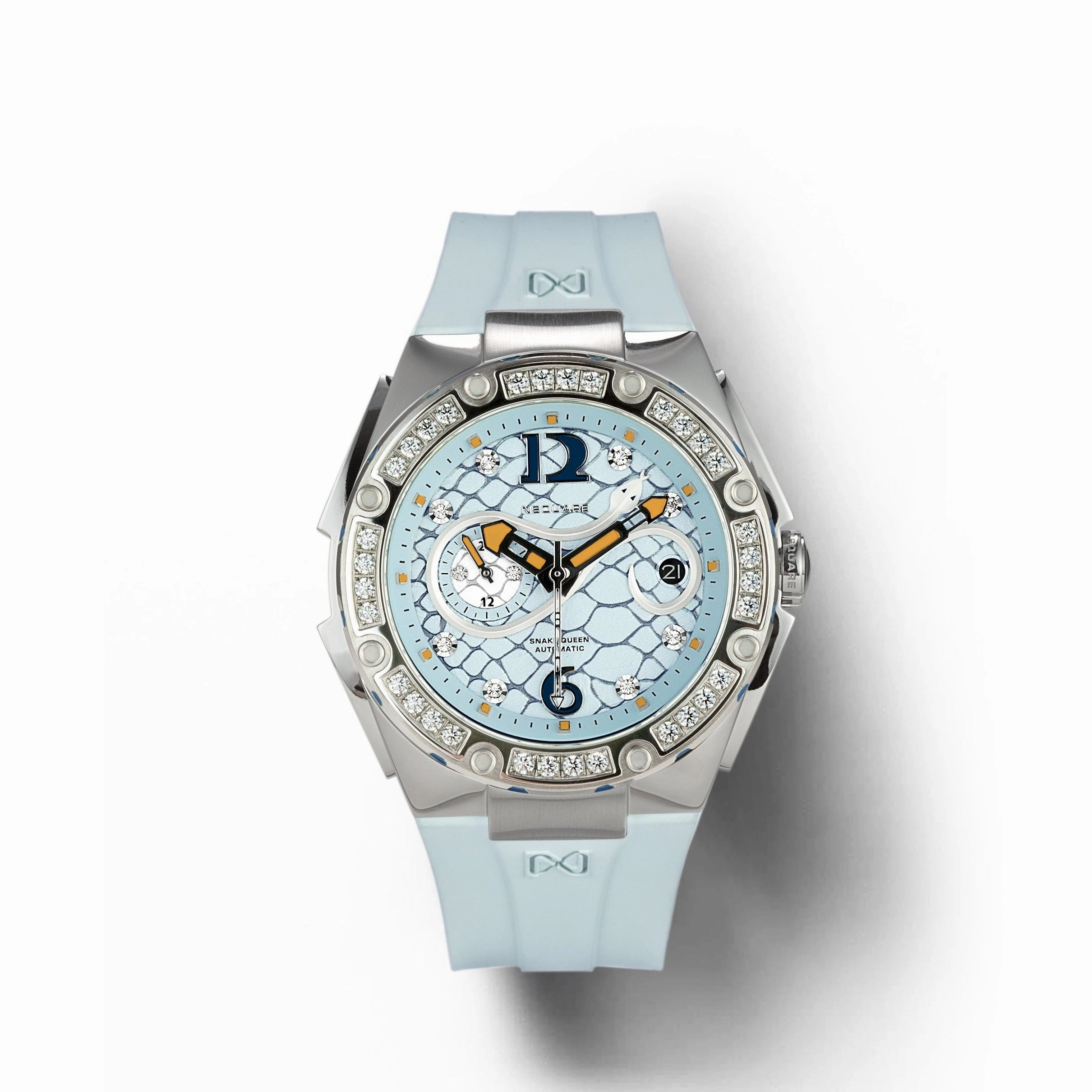 NSQUARE SnakeQueen39mm Automatic Watch- N48.4 Light Blue|NSQUARE ?????39???3?3???? ?a?????. N48.4?????2