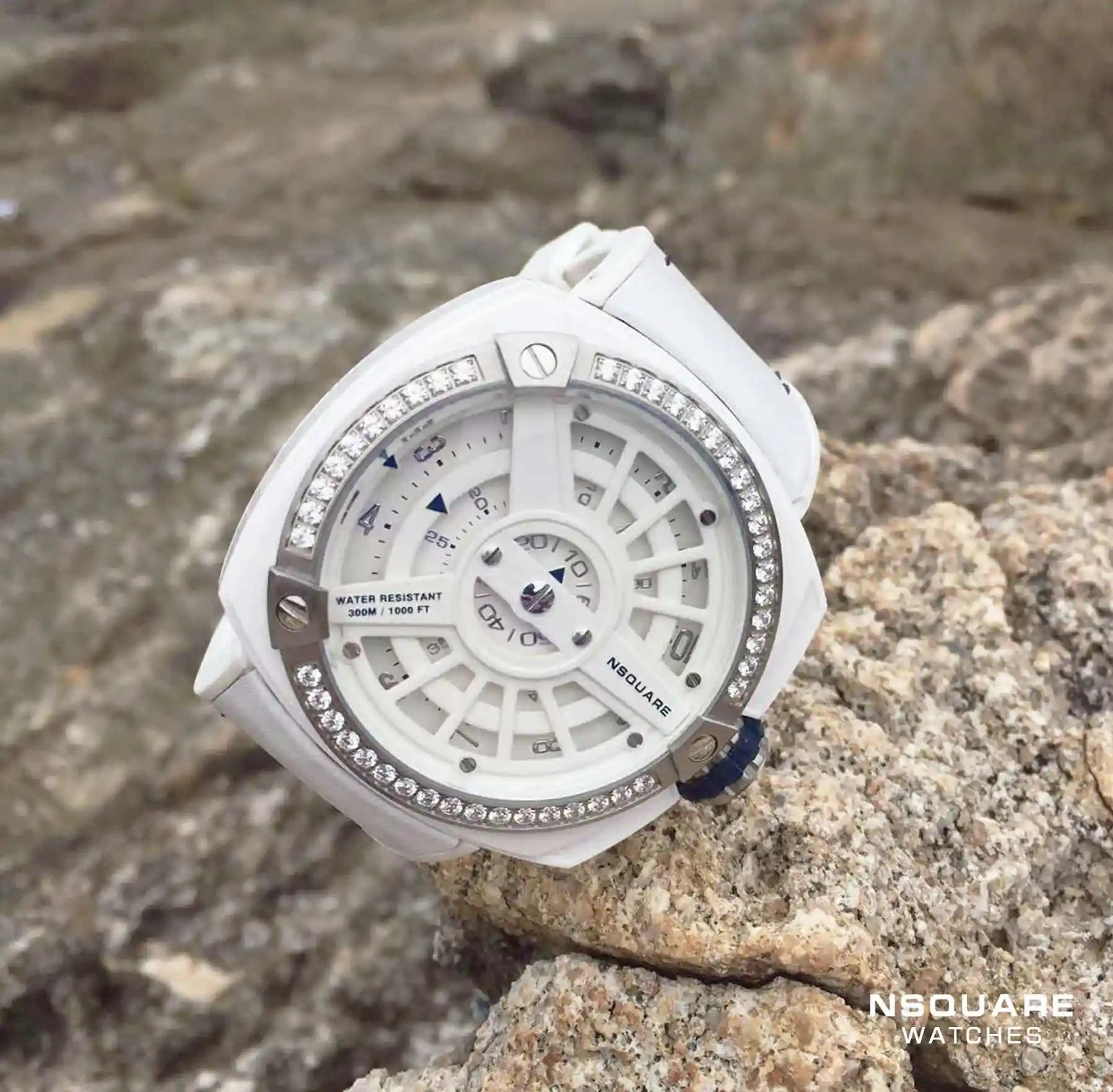 NSQUARE Sweetie Quartz Watch -51mm N19.8 White|NSQUARE ???????3???? ??3???-51???3 N19.8 ????2