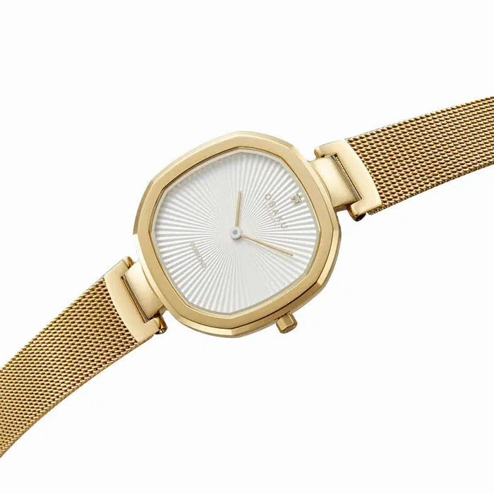 Obaku Brilliant Gold 32mm Watch - V277LXGIMG