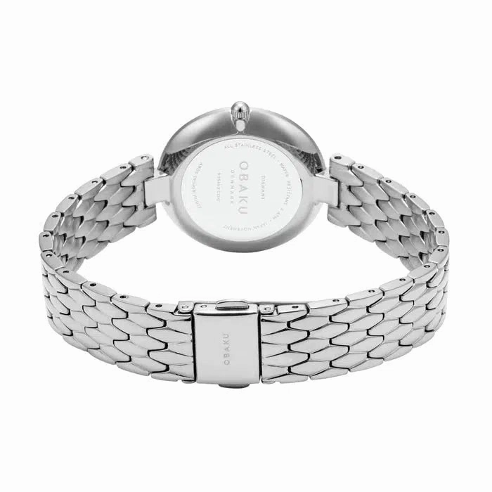 Obaku Diamant Brace Steel 32mm Watch - V256LXCISC