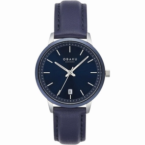 Obaku Salvie Lille Saxe Steel 34mm Watch - V270LDHLRL