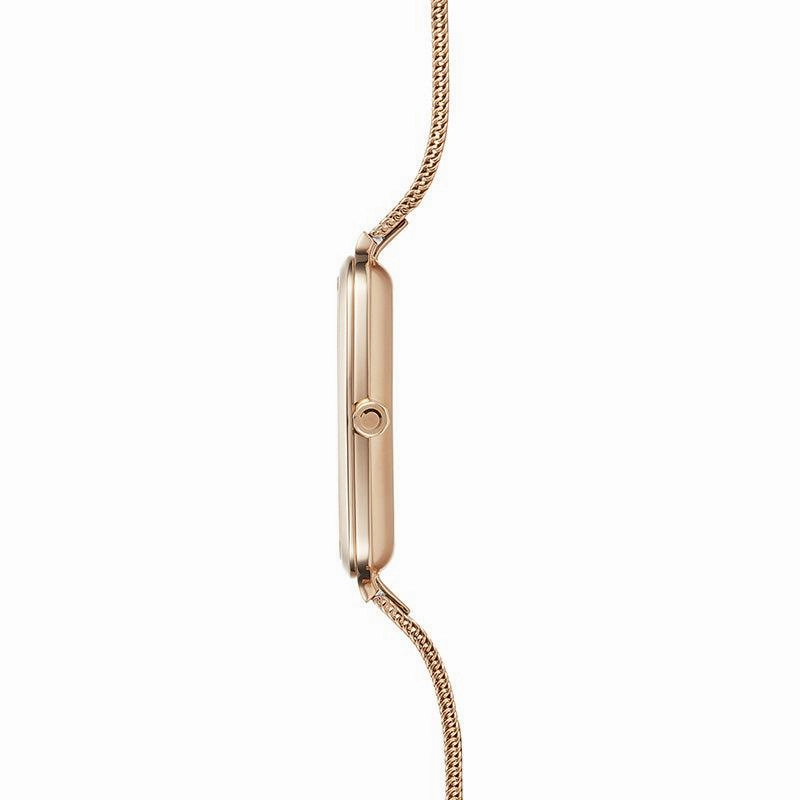 Obaku Tern Lille Rose Gold 27mm Watch - V267LXVIMV