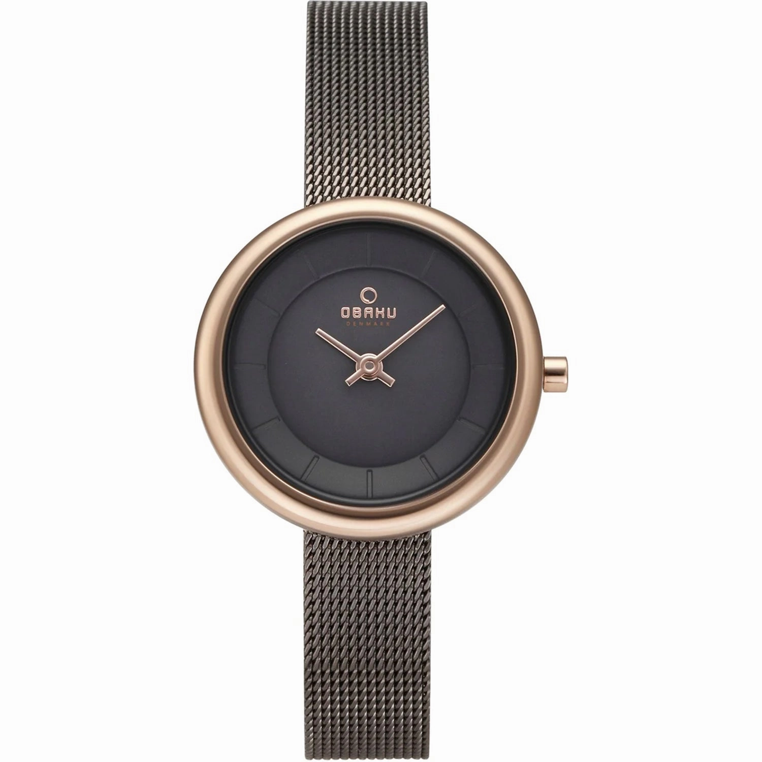 Obaku Women's Classic Black Dial Watch