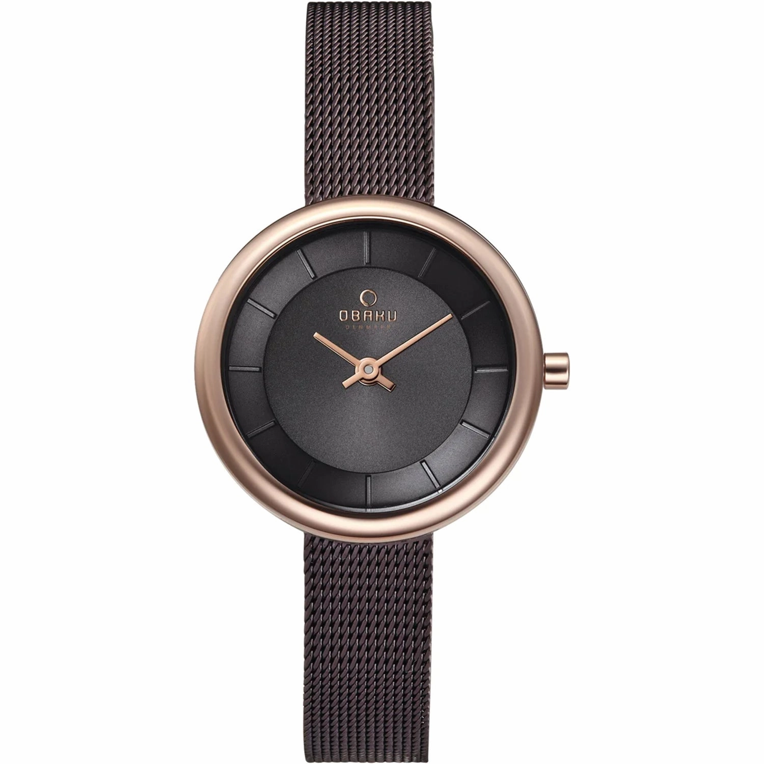 Obaku Women's Classic Black Dial Watch