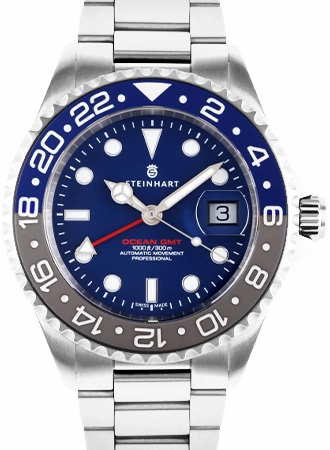 Ocean One GMT Blue/Grey Ceramic