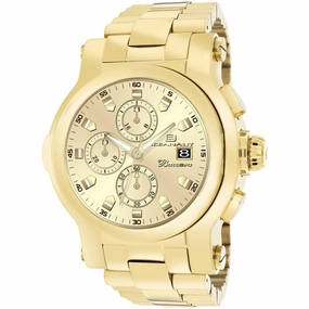 Oceanaut Men's Watch - Baccara XL Gold Dial Plated Stainless Steel Bracelet | OC0824