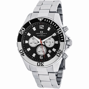 Oceanaut Men's Watch - Sevilla Quartz Black Dial Stainless Steel Bracelet | OC2524