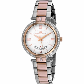 Oceanaut Women's Watch - Amaya White Dial Plated Stainless Steel Bracelet | OC0294