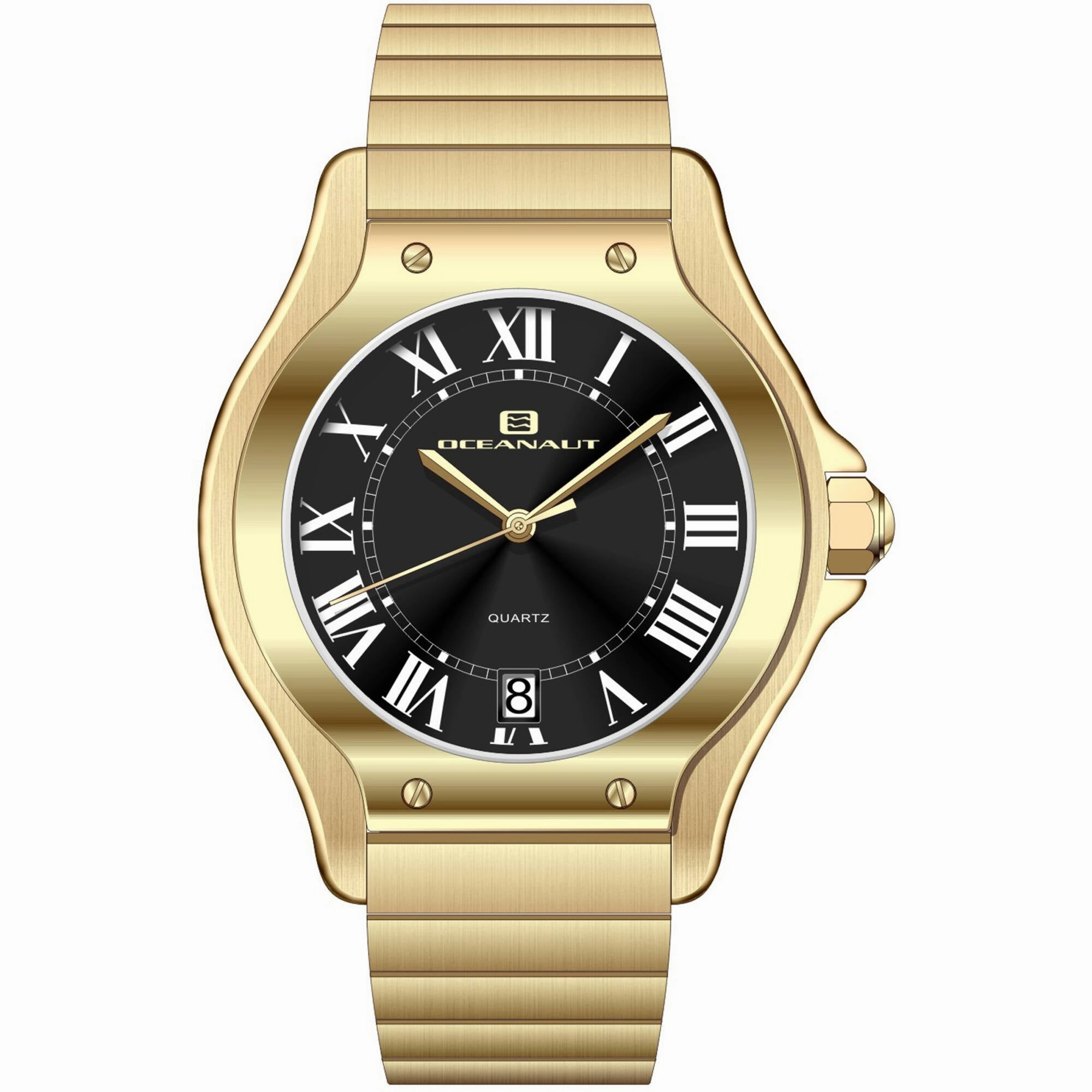 Oceanaut Women's Watch - Rayonner Yellow Gold Stainless Steel Bracelet | OC1295