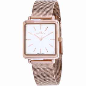 Oceanaut Women's Watch - Traditional White Dial Plated Steel Bracelet | OC0285