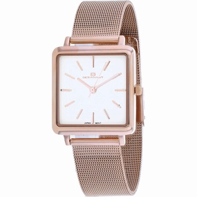 Oceanaut Women's Watch - Traditional White Dial Plated Steel Bracelet | OC0285